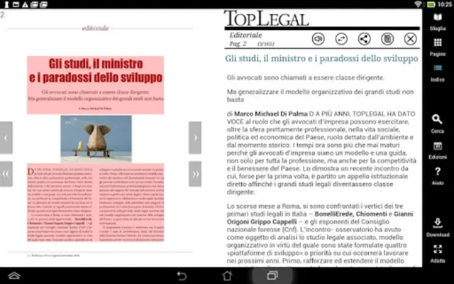 TopLegal android App screenshot 0